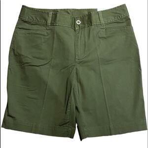 Christopher Banks Womens Olive Green Shorts in a size 8 New With Tag